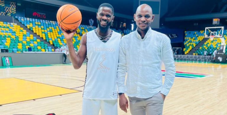 BAL 2022 : Ambassadeur Hennessy en RDC et au Congo, Bel’Ami Kapenda a assisté au sacre de l’US Monastir à Kigali !