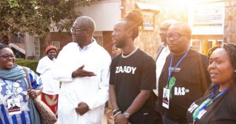 Youssoupha réitère son admiration pour le Docteur Mukwege