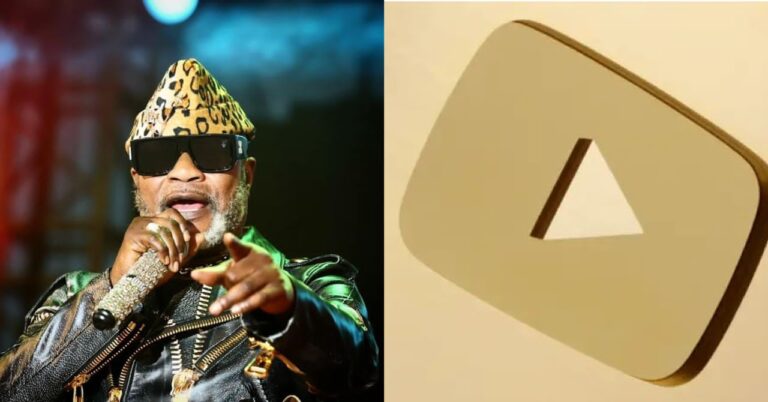 Koffi Olomide reçoit le “Trophée du créateur Or” délivré par YouTube pour avoir dépassé 1 million d’abonnés sur sa chaîne  