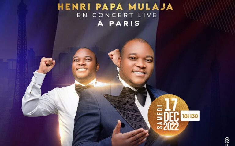 Henri Papa Mulaja sera en concert à Paris le 17 décembre prochain