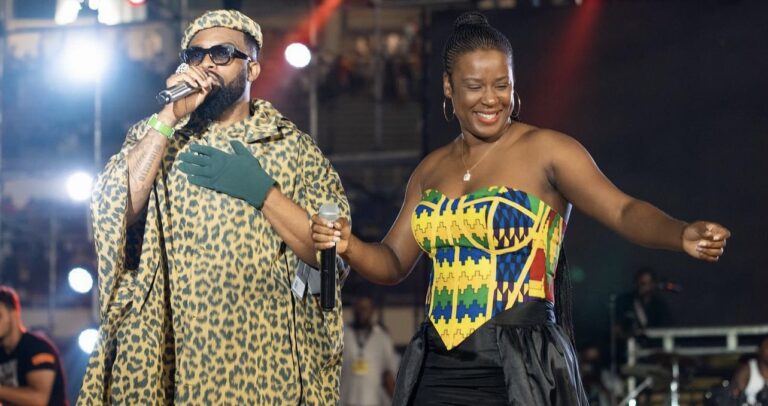 Le beau message de Charlotte Dipanda à Fally Ipupa au sujet de son concert au SDM
