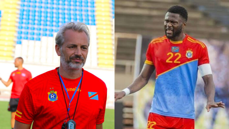 Football : Sébastien Desabre tresse des lauriers à Mbemba