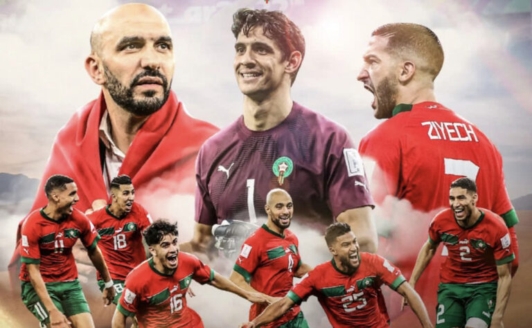 CDM : le Maroc historiquement en 1/2 finale !