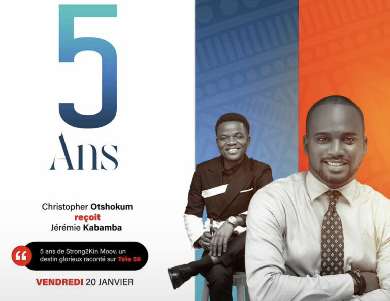 Strong2kin Group 5 ans déjà, retrouvez Jérémie Kabamba dès demain matin sur télé 50