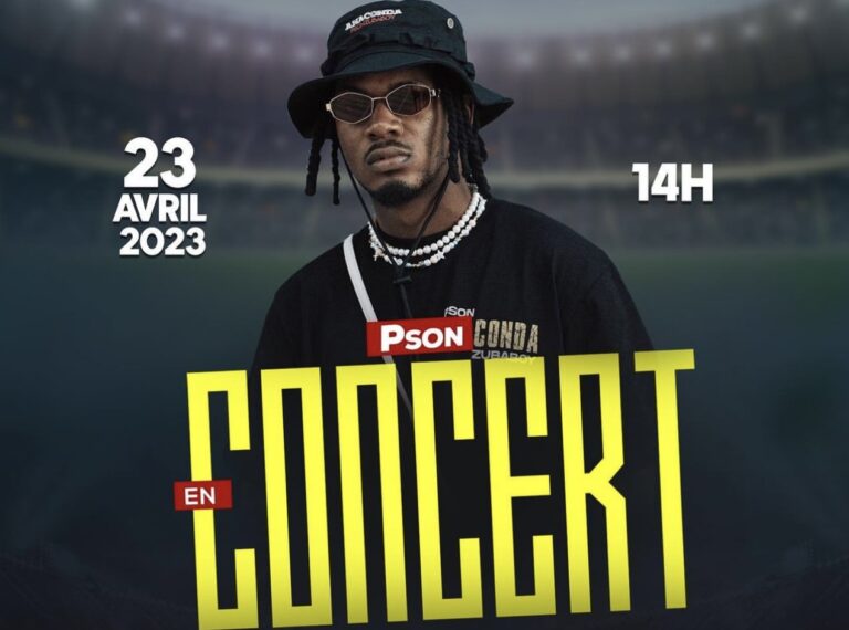 Pson en concert au stadium Joseph Kabila de Lubumbashi le 23 avril !