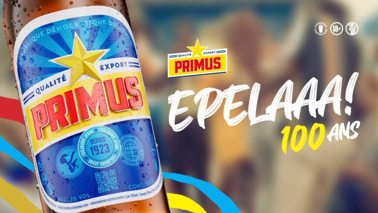 Primus, la première bière brassée en RDC, change d&rsquo;habillage