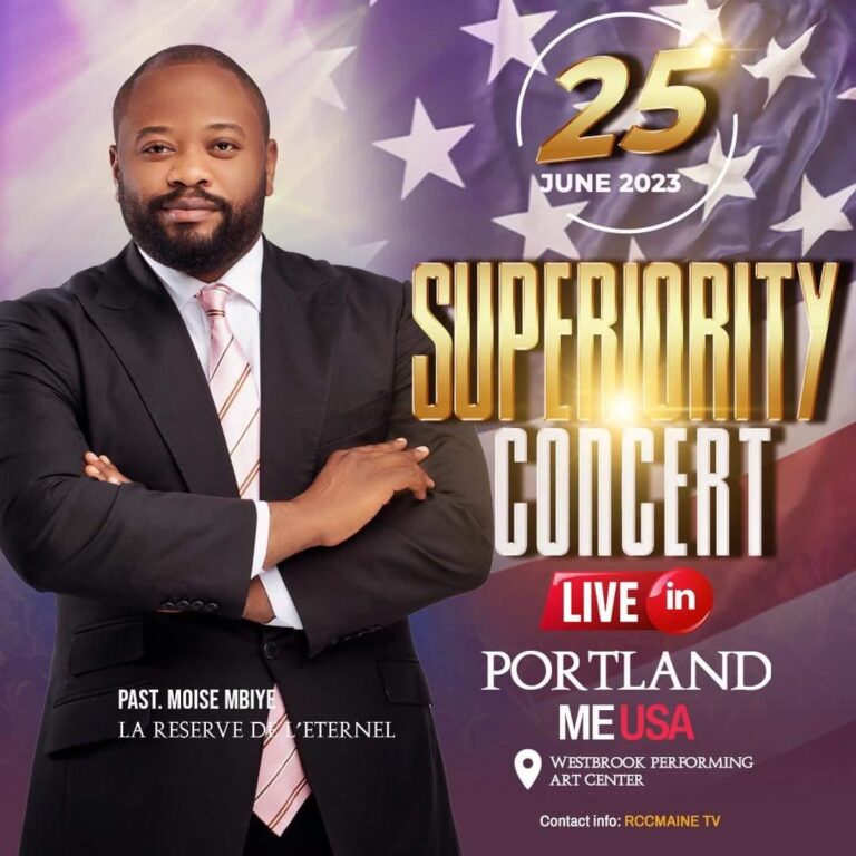 Moïse Mbiye en concert live dénommé “ Supériority ” ce 25 juin à Portland (États-Unis)