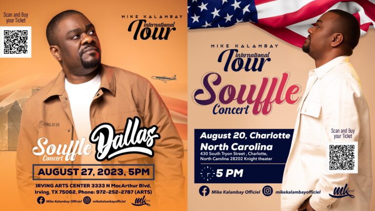 Mike Kalambay annonce deux concerts « Souffle » aux États-Unis en août