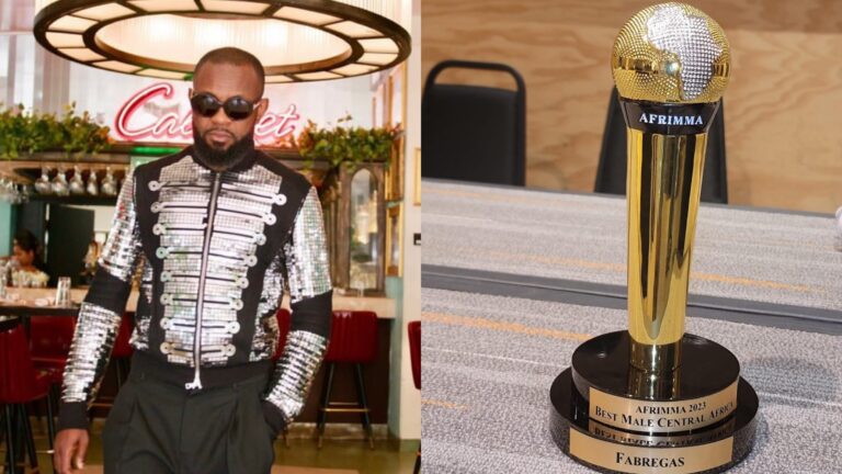 Afrimma 2023 : Fabregas le Métis Noir rafle le prix du meilleur Artiste d&rsquo;Afrique Centrale 