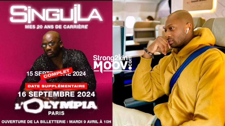 Singuila fera un double Olympia de Paris pour fêter ses 20 ans de carrière, le chanteur a annoncé une deuxième date !