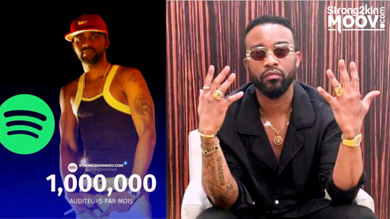 Fally Ipupa, le nombre de ses auditeurs mensuels grimpe en flèche sur Spotify !