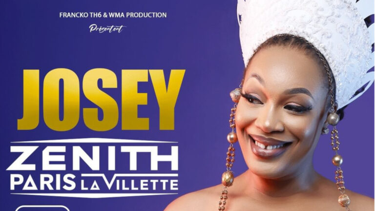 Josey en concert au Zénith de Paris le 27 décembre 2025 !