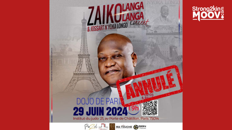Annulation du Concert de Zaiko Langa Langa au Dojo de Paris : le groupe s&rsquo;explique