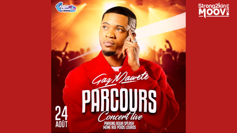 Gaz Mawete en concert live au parking d&rsquo;AQUA SPLASH le 24 août 2024