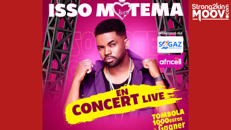 Isso Motema en concert live au terrain de foot de la 7ème rue de Limeté le samedi 24 août 2024 !