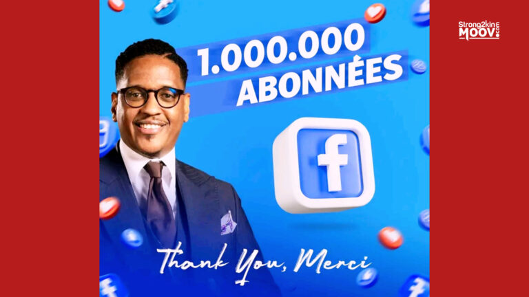 Joël Francis Tatu atteint le million de followers sur Facebook !