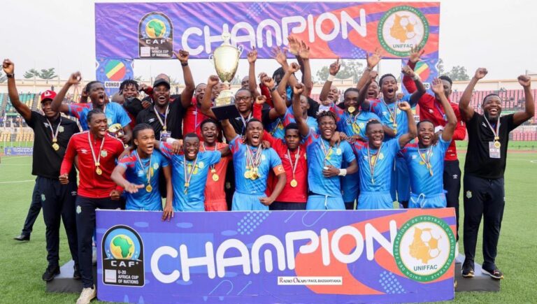 Tournoi zonal-UNIFFAC U20 : La RDC lamine le Congo et s&rsquo;offre le trophée !
