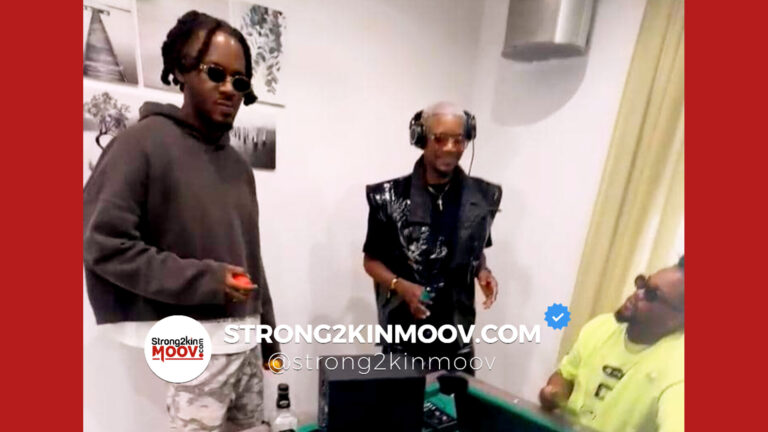 Pson Zubaboy feat Gaz Mawete, les deux artistes aperçus en séance d&rsquo;enregistrement à Paris 