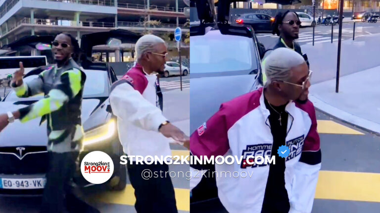 Pson Zubaboy & Gaz Mawete aperçus en tournage d&rsquo;un clip « ZAZA remix » à Paris !