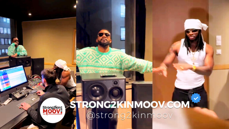 Diamond platnumz et Fally Ipupa repérés en studio à Paris !