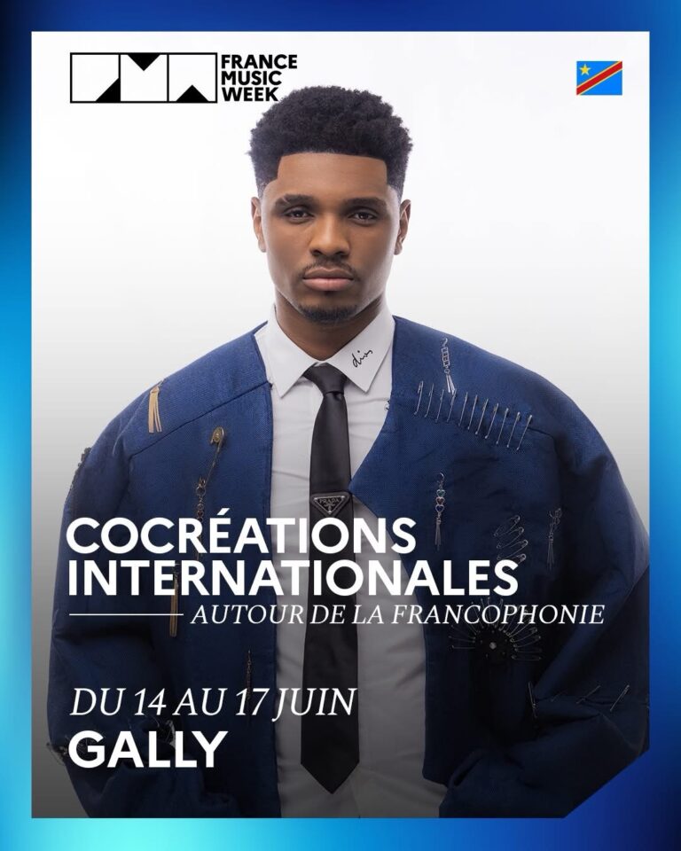 France Music Week : Gally, seul Congolais en résidence de création à Villers-Cotterêts