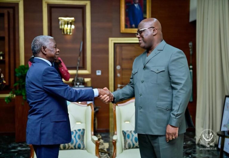 Sam Mangwana reçu par le Président Tshisekedi en signe de gratitude