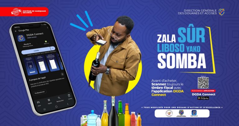 DGDA CONNECT : L’application qui protège vos achats en RDC contre la contrefaçon