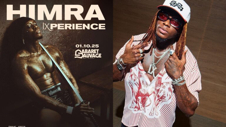 Himra en concert à Paris : « 1XPERIENCE » au Cabaret Sauvage le 1er octobre 2025