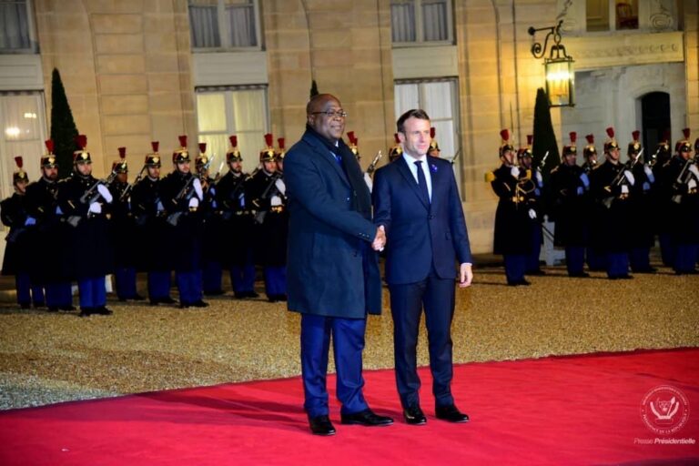 Conférence Grands Lacs : Tshisekedi et Macron se rencontrent