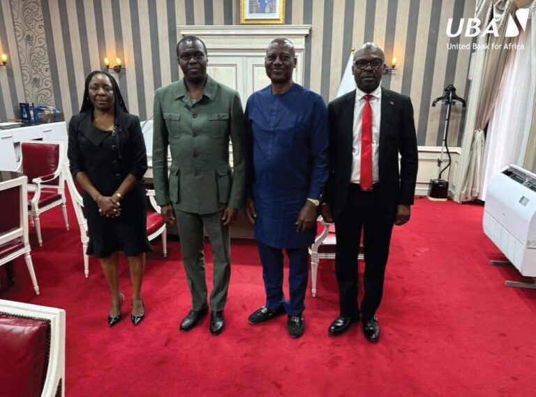 RDC : Le Directeur Général de UBA reçu par le Gouverneur de la Banque Centrale du Congo