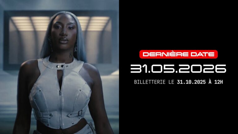 Aya Nakamura annonce une troisième date au Stade de France le 31 mai 2026