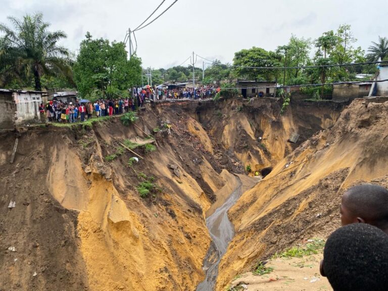 Pluie diluvienne à Kinshasa : au moins 2 morts, plusieurs sinistrés et des dégâts matériels importants