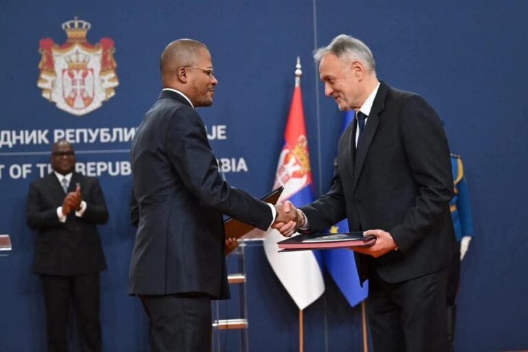 La Serbie pour booster le sport congolais, Didier Budimbu en acte !