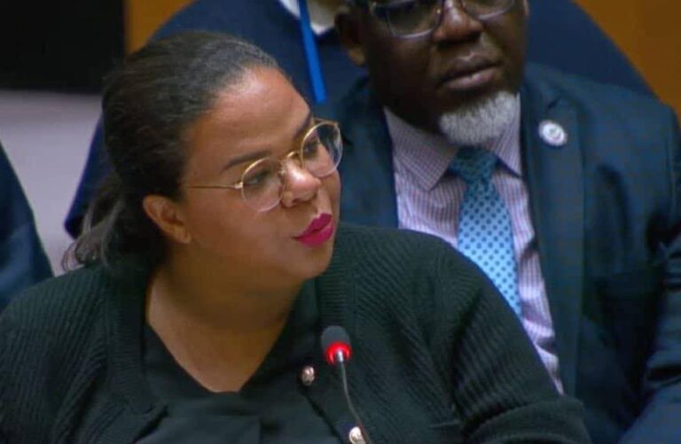 Situation à l’Est de la RDC : « La diplomatie n’est pas un choix par défaut » Thérèse Kayikwamba ministre des AE devant l&rsquo;ONU