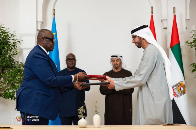 RDC – Émirats arabes unis : un Accord de Partenariat Économique Global signé à Abu Dhabi