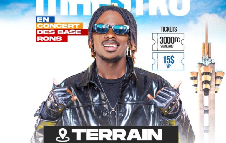 Paterne Maestro annonce un concert populaire au terrain GD de Lemba
