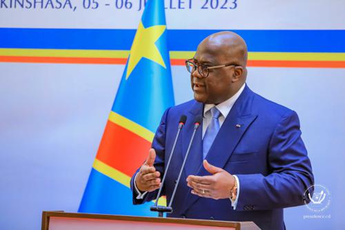 « Je connais les impatiences, les frustrations, les douleurs. Mais aussi la force du peuple congolais. » Tshisekedi