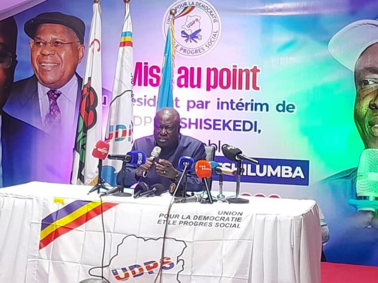 RDC : Kabuya pilonne Fayulu et accuse l’opposition de manipulation