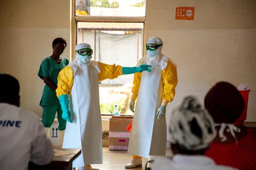 Ebola : un nouveau centre de traitement inauguré à Bunia