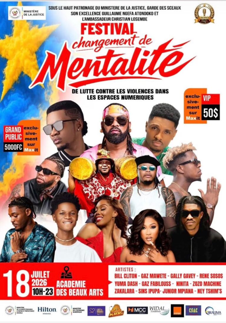 Kinshasa : un festival contre les violences numériques prévu le 18 juillet